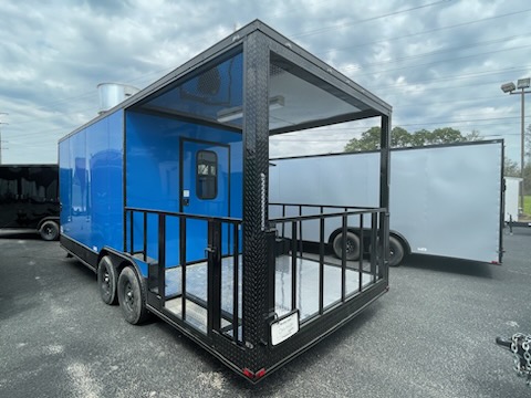 52667-8.5x22ta3-Blue-Blackout-BBQ-Trailer-1